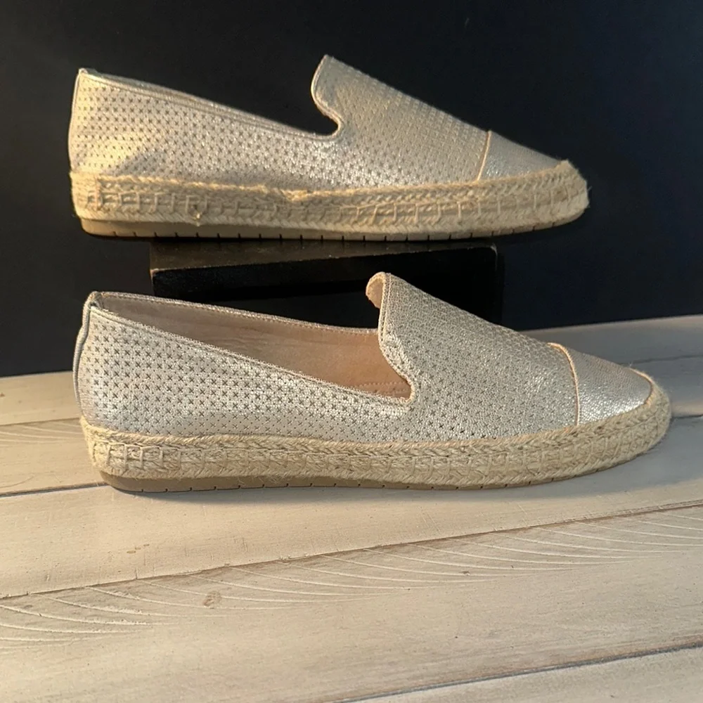 Charter‎ Club Shimmering Gold Espadrilles